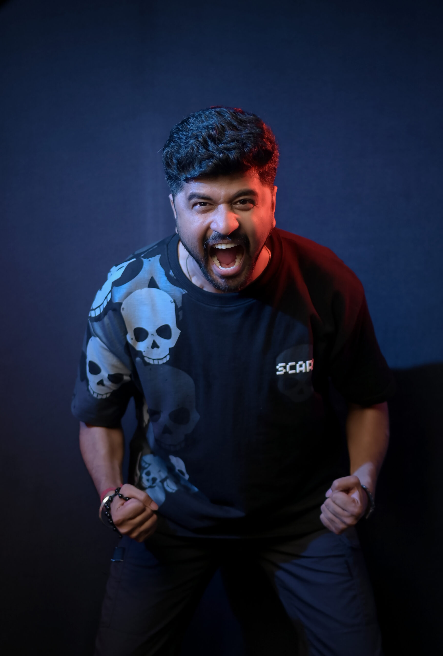 Scarr skeleton Black t-shirt - Image 4