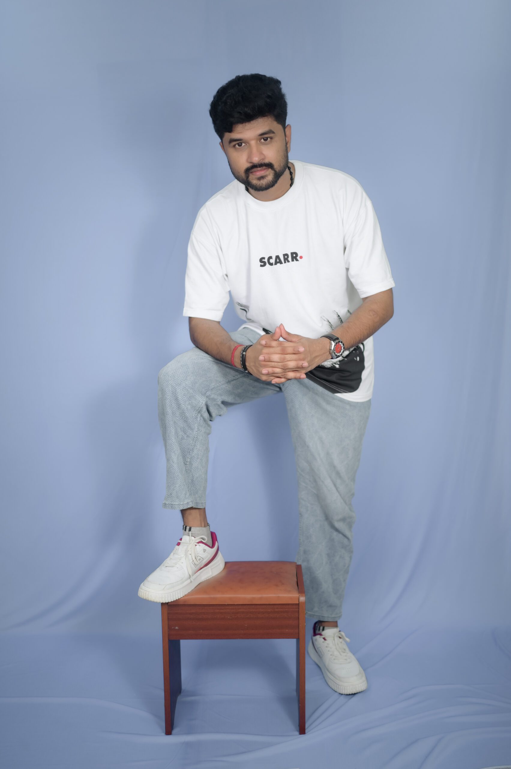 SCARR Rebirth white T-shirt. - Image 4