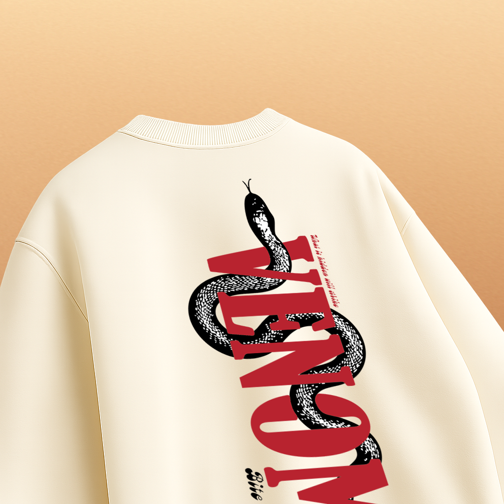 The Venom cream T-shirt.